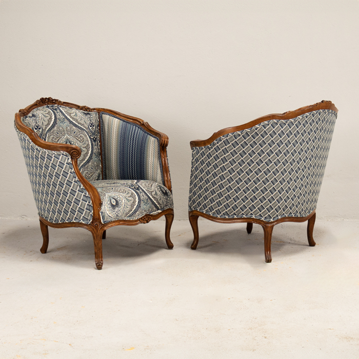 Antique Tub Chairs - Image 2