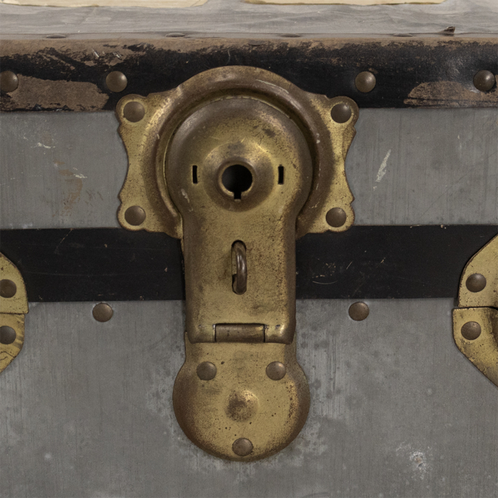 Vintage travel trunk