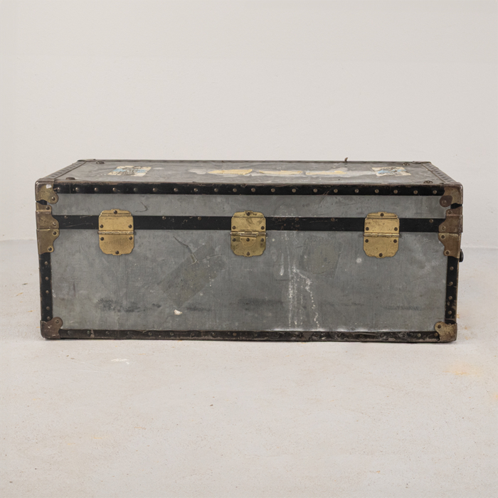 Vintage travel trunk