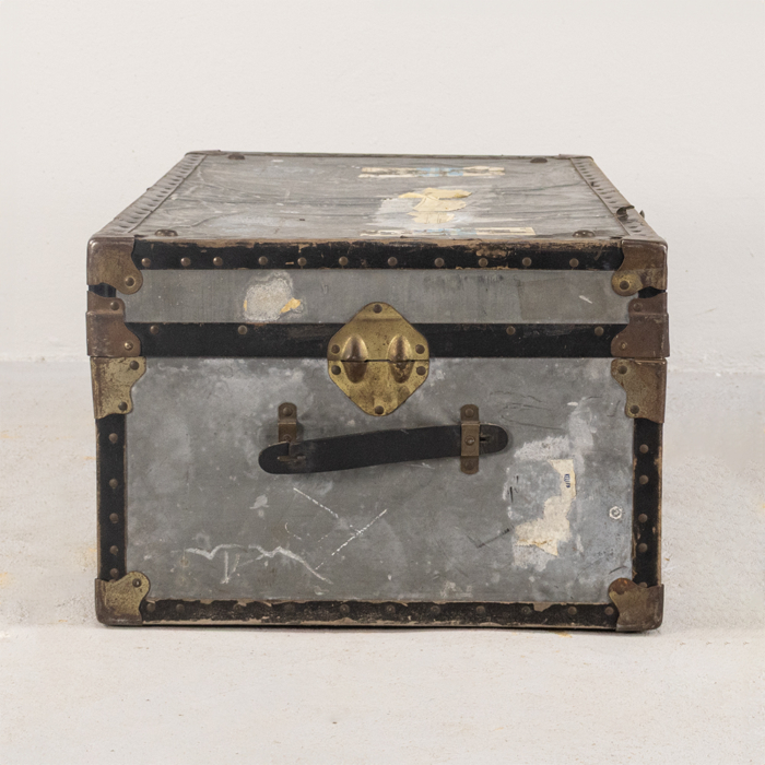 Vintage travel trunk