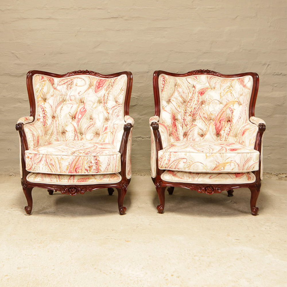 French Bergere Chairs