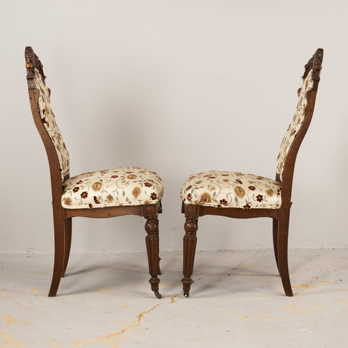 Oak Dining Chairs - Image 3