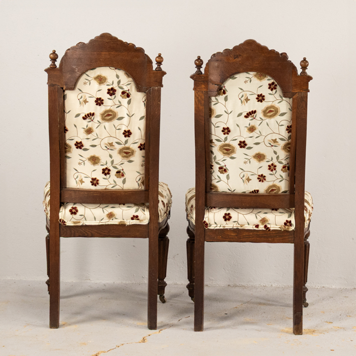 Oak Dining Chairs - Image 4