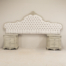 Grey Headboard & Pedestals