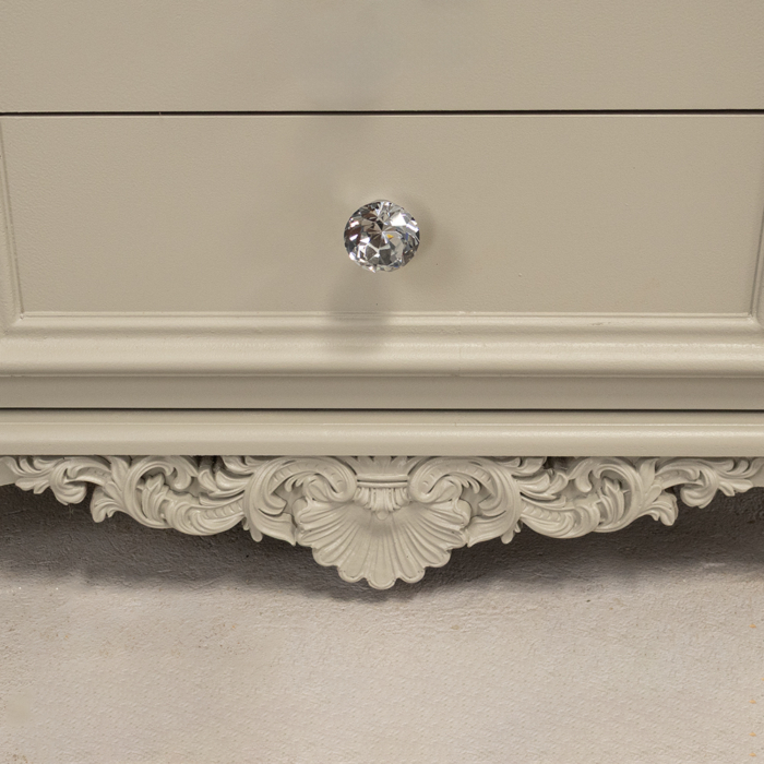 Grey Headboard and Pedestals - Image 9