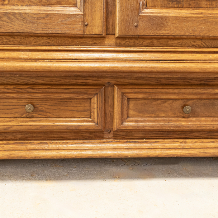 Large Oak Cabinet - Image 5