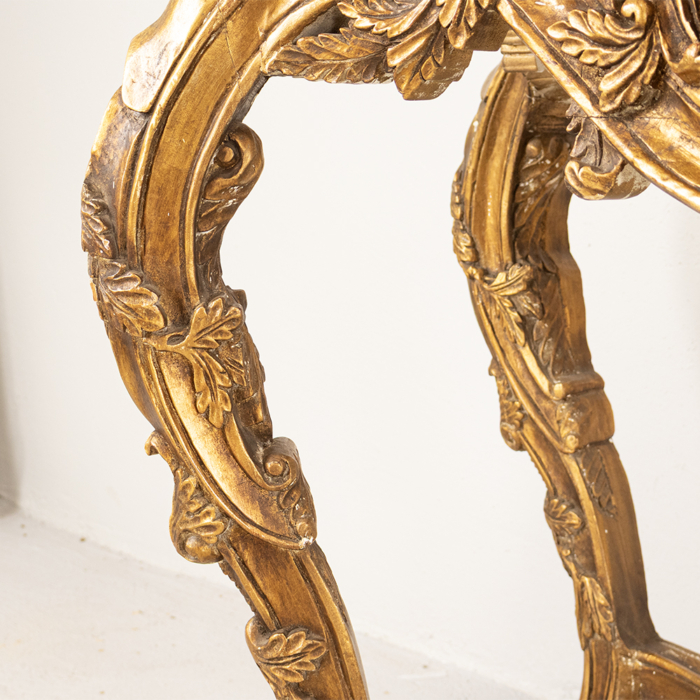 French Marble Top Console - Image 5