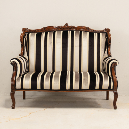 Mahogany Two Seater Settee