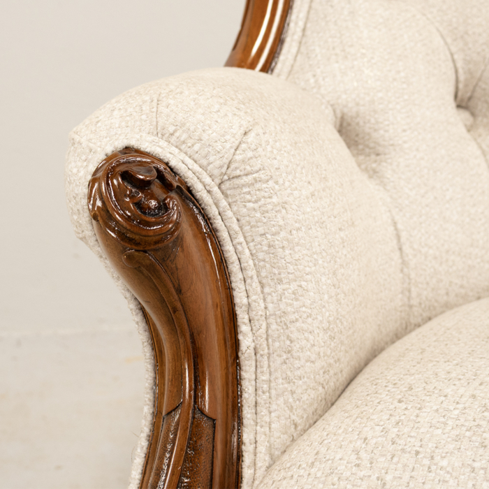 Victorian Rose Chaise Longue - Image 10