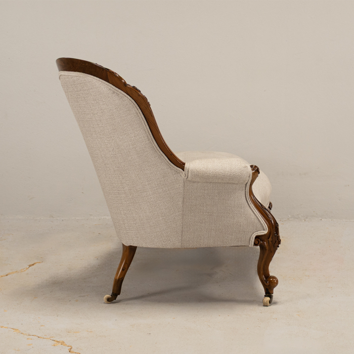 Victorian Rose Chaise Longue - Image 3