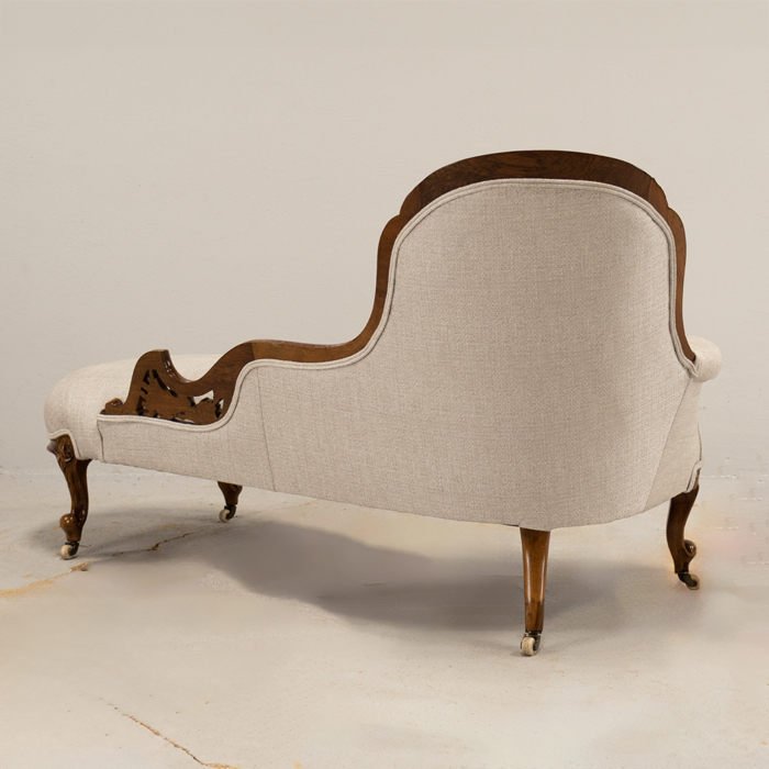 Victorian Rose Chaise Longue - Image 4