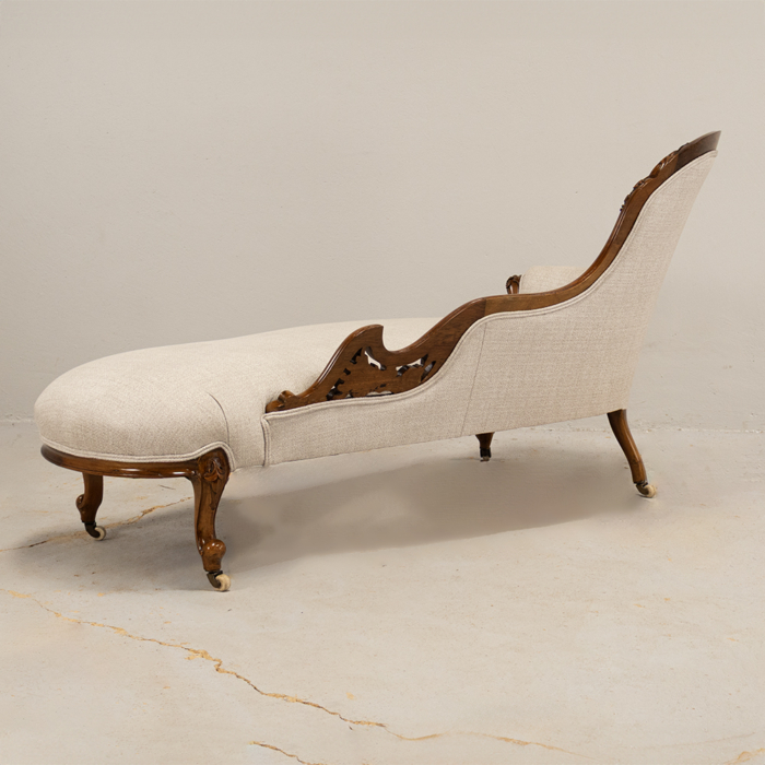 Victorian Rose Chaise Longue - Image 6