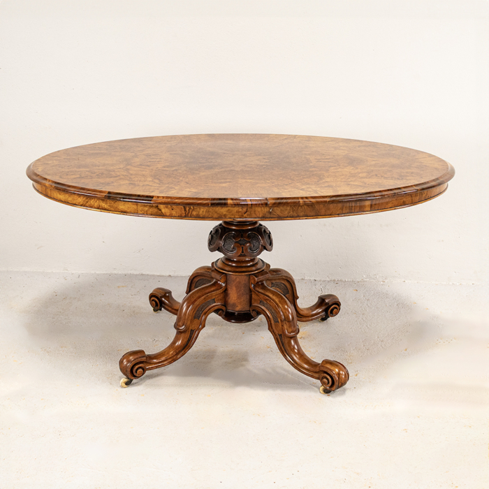 Burr Walnut Centre Table - Image 3