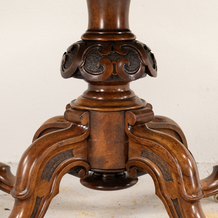 Burr Walnut Centre Table - Image 6