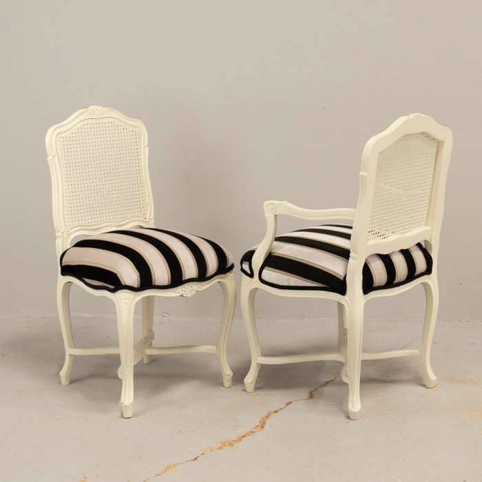French Rattan Chairs - Image 3