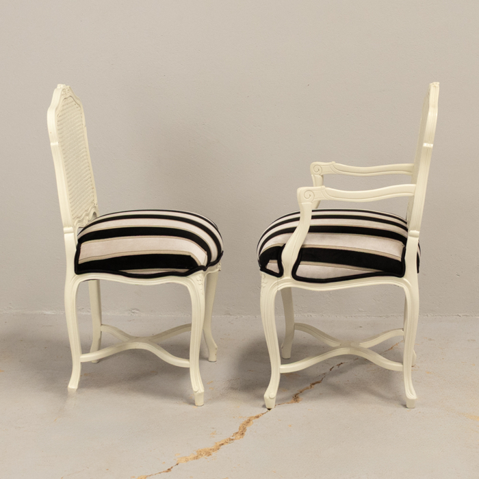 French Rattan Chairs - Image 4