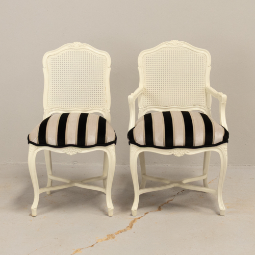 French Rattan Chairs