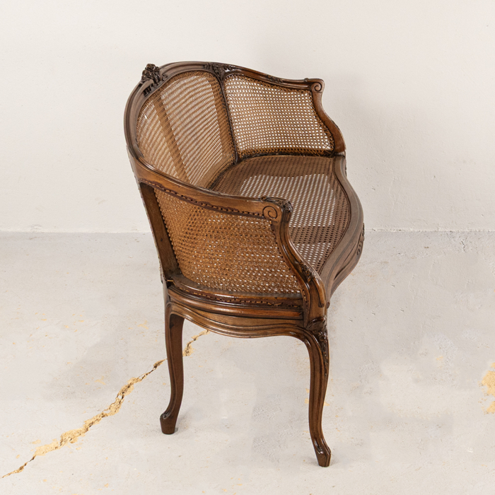 Louis XV Style Basket Sofa - Image 4