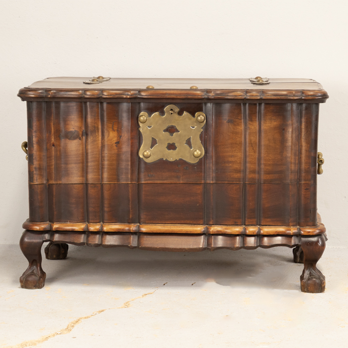 Heavy Brass Mounted Stinkwood Chest