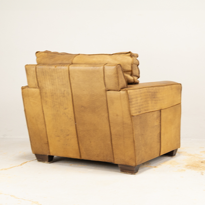 Vintage Leather Armchair - Image 4