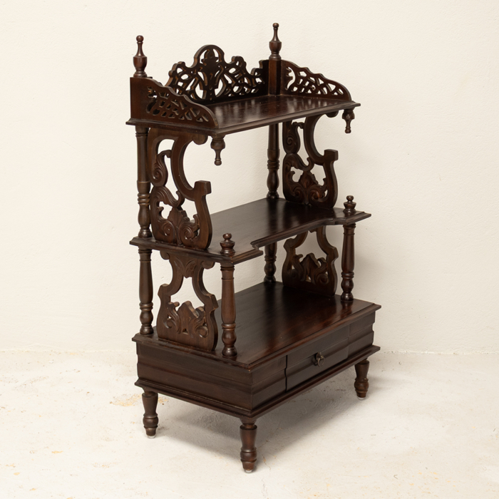 Victorian Style Mahogany Whatnot - Image 2