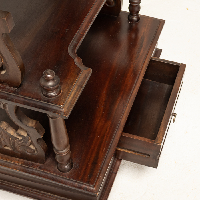 Victorian Style Mahogany Whatnot - Image 9