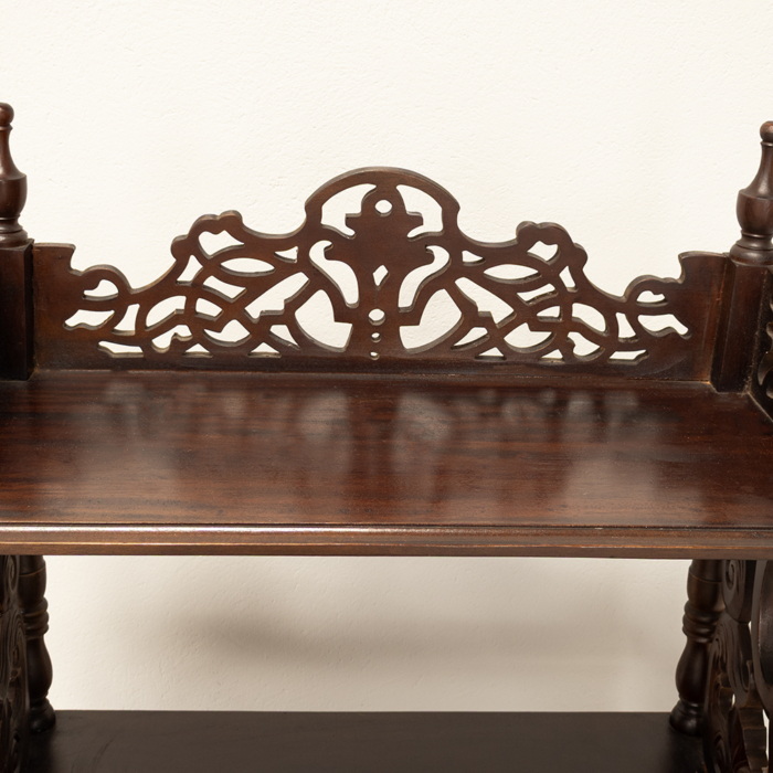 Victorian Style Mahogany Whatnot - Image 5