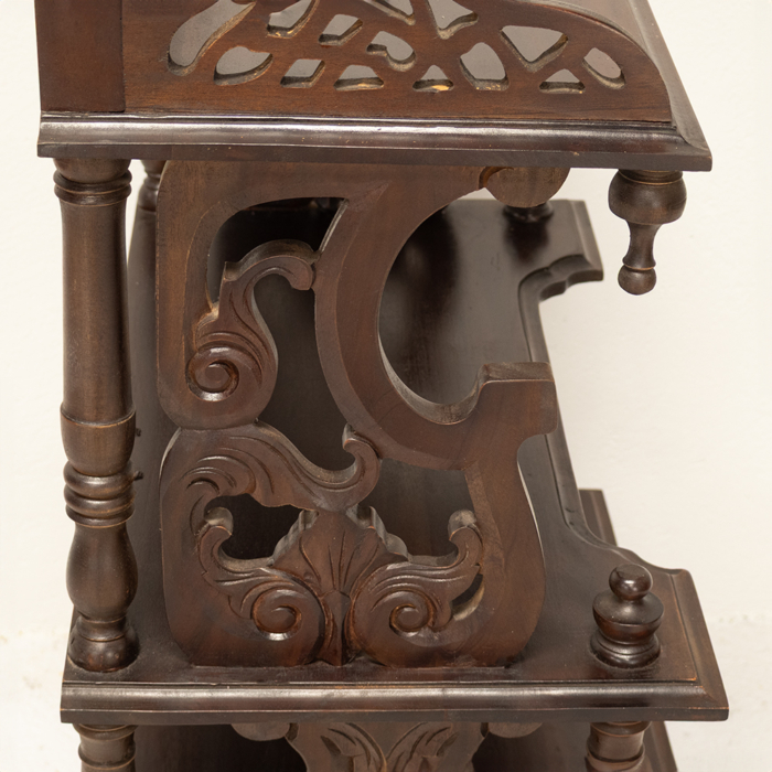 Victorian Style Mahogany Whatnot - Image 7