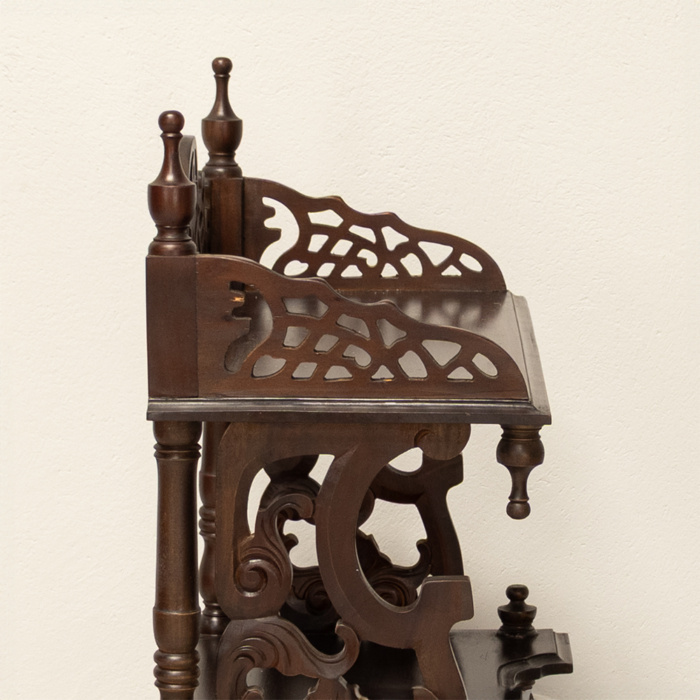 Victorian Style Mahogany Whatnot - Image 3