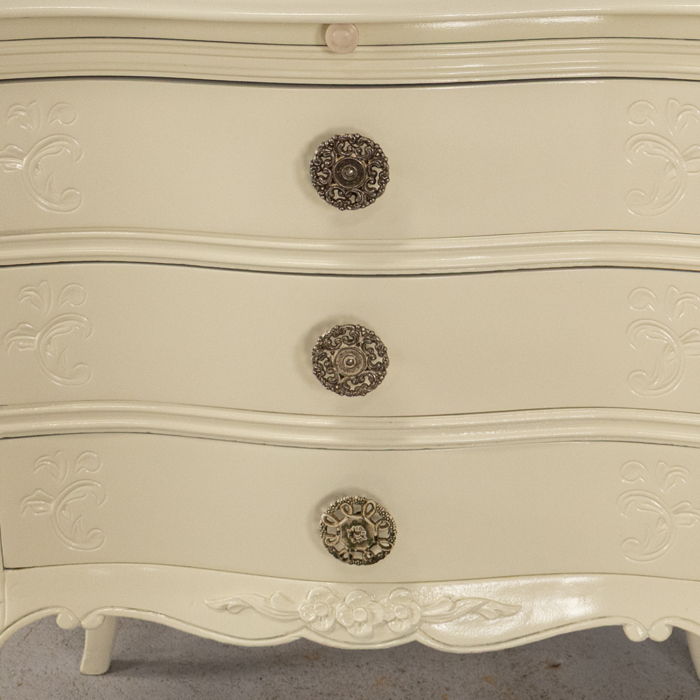 French Style Headboard and Pedestals - Image 7