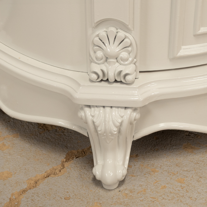 Half moon Carved Style Pedestals - Image 6
