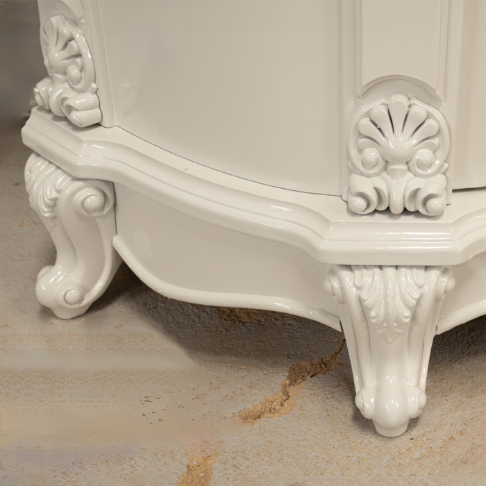 Half moon Carved Style Pedestals - Image 7