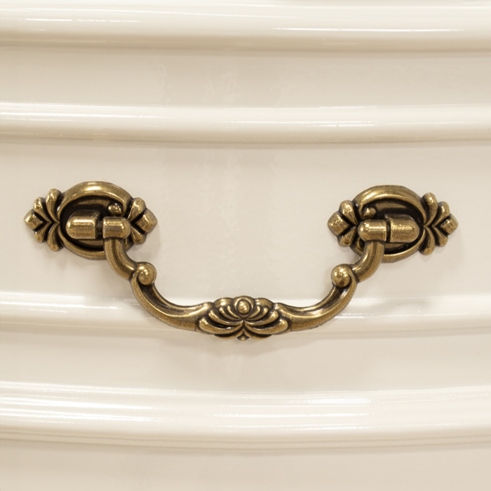 Half moon Carved Style Pedestals - Image 5