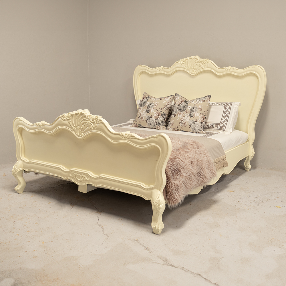 French Style Queen Bed - Image 4