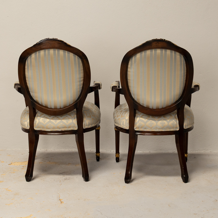 French Empire Style Armchairs - Image 4