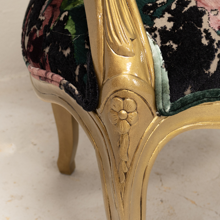 Single French Style Armchair - Image 7