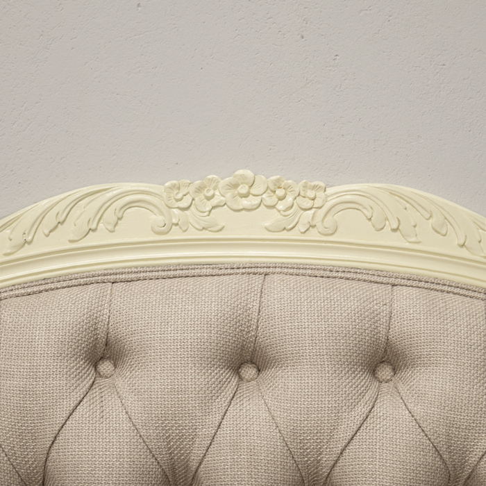 French Style Headboard and Pedestals - Image 2