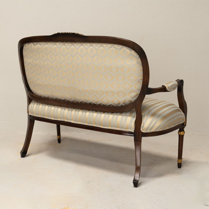 French Empire Style Settee - Image 4
