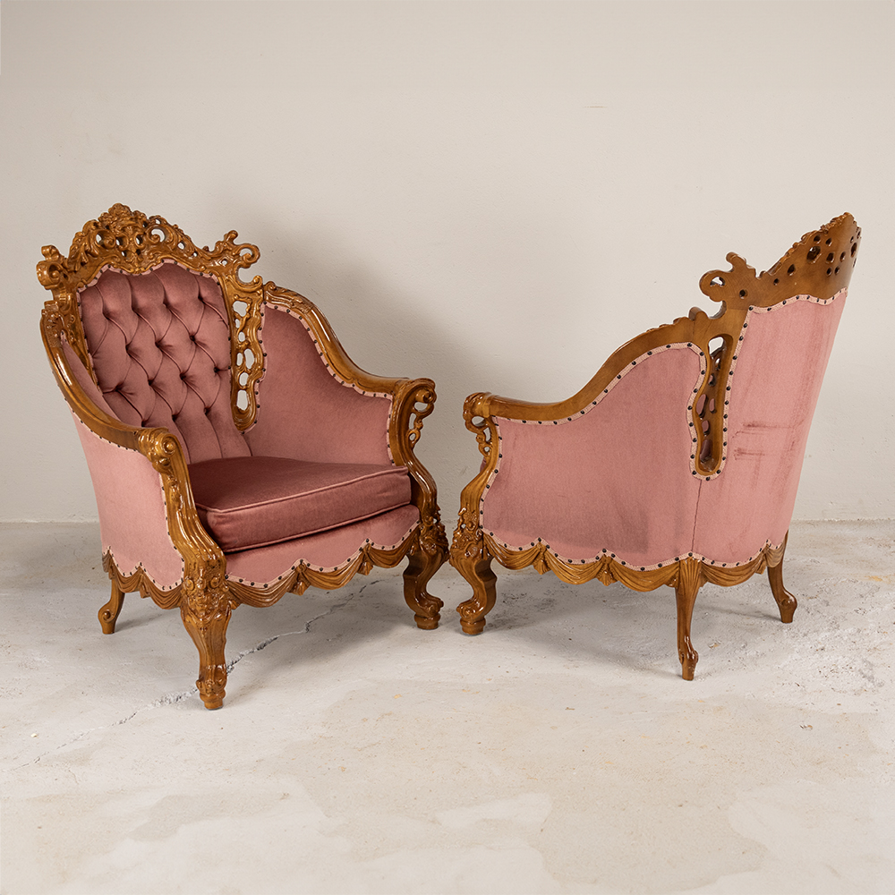 Carved Chairs - Image 2