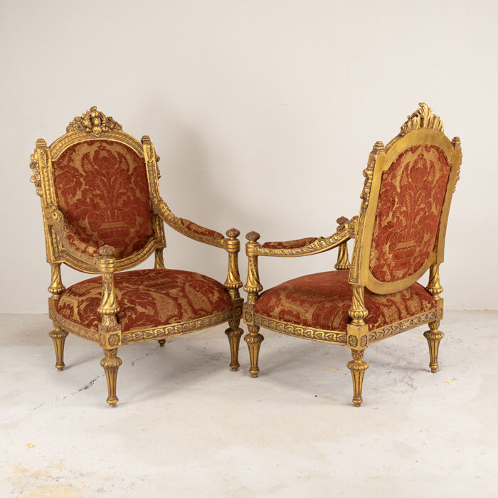 Louis XIV Armchairs - Image 2