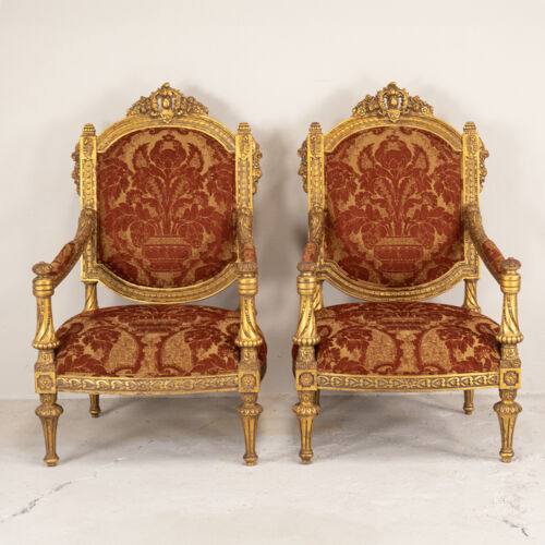 Louis XIV Arm Chairs