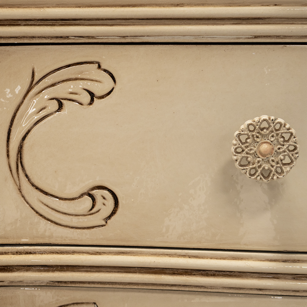 French Provincial Style Dressing Table - Image 8