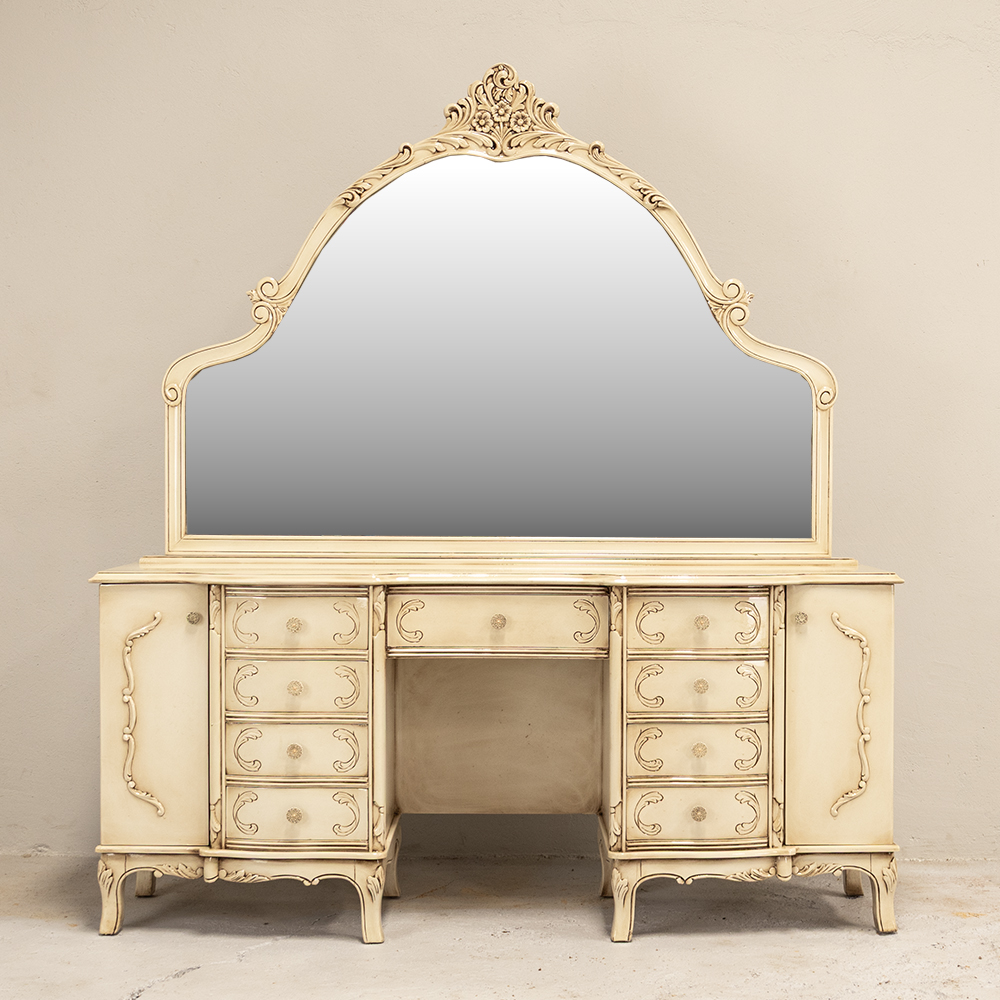 French Provincial Style Dressing Table