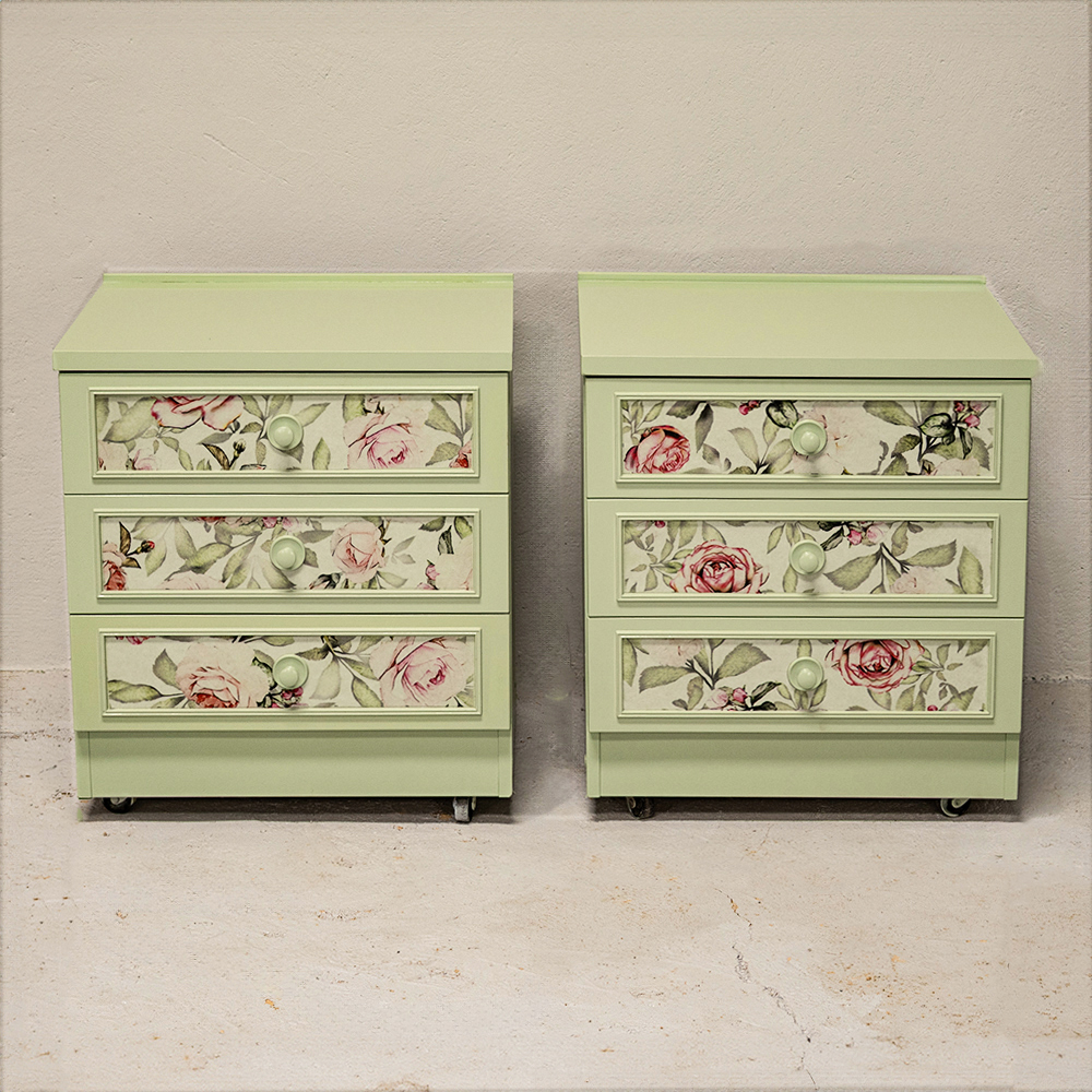 french floral Pedestals
