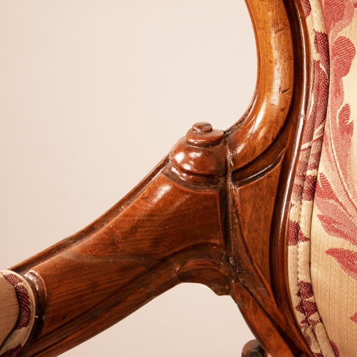Victorian Style Armchairs - Image 9