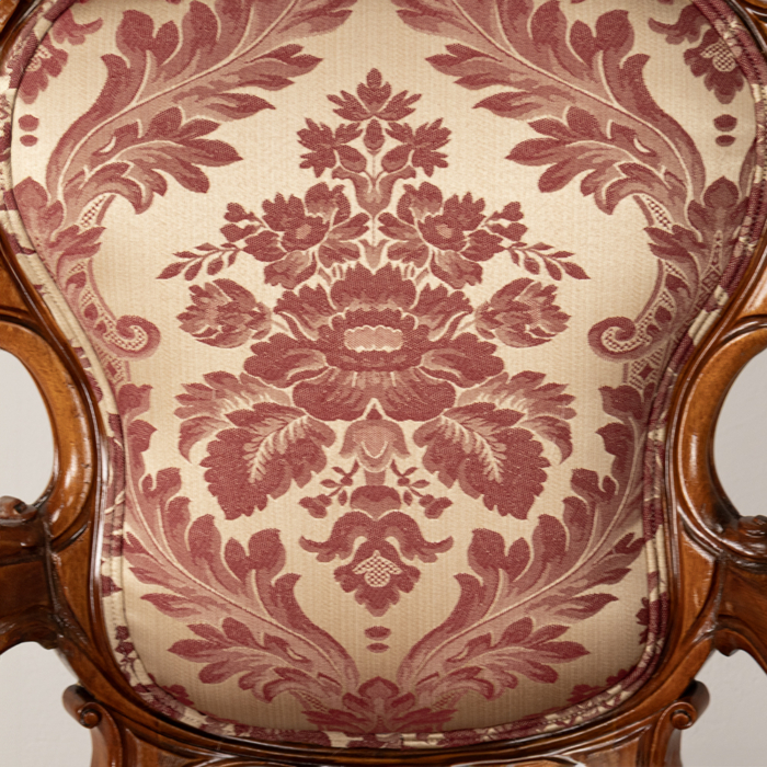 Victorian Style Armchairs - Image 6