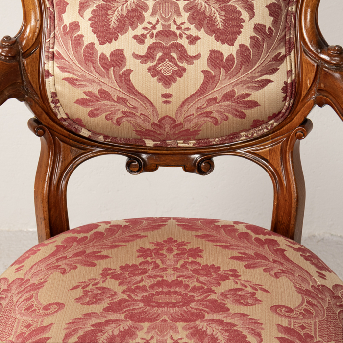 Victorian Style Armchairs - Image 8