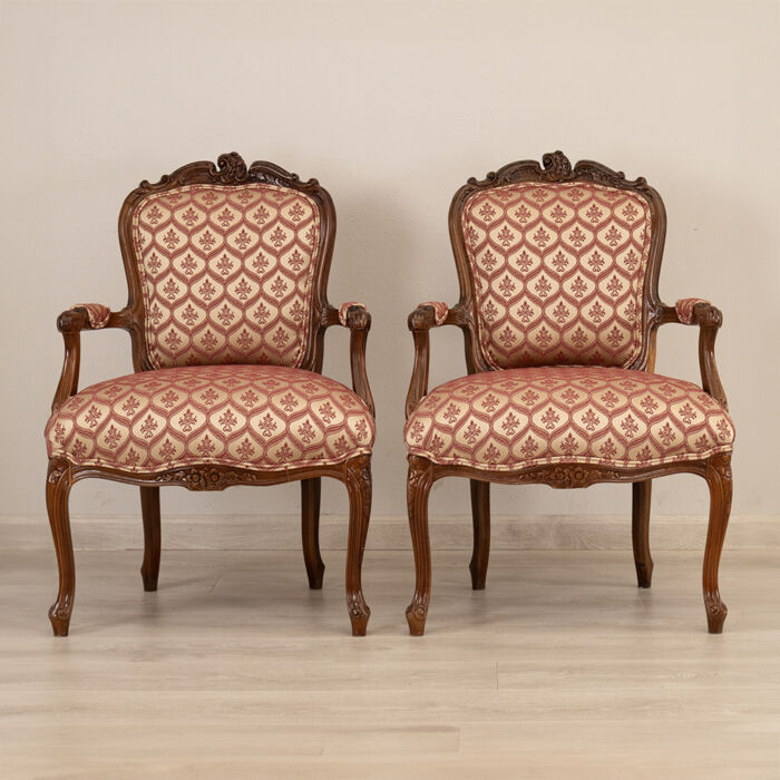 Carved Armchairs