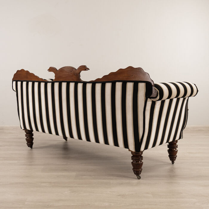 Regency Carved Sofa - Image 4