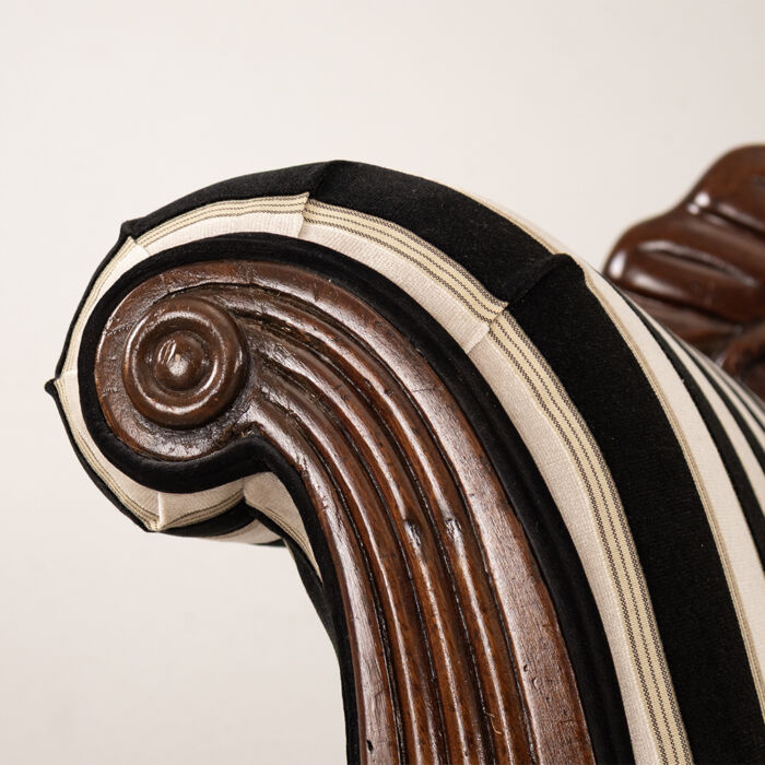 Regency Carved Sofa - Image 6